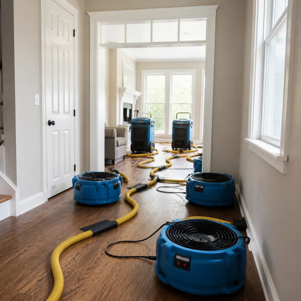 Water damage drying