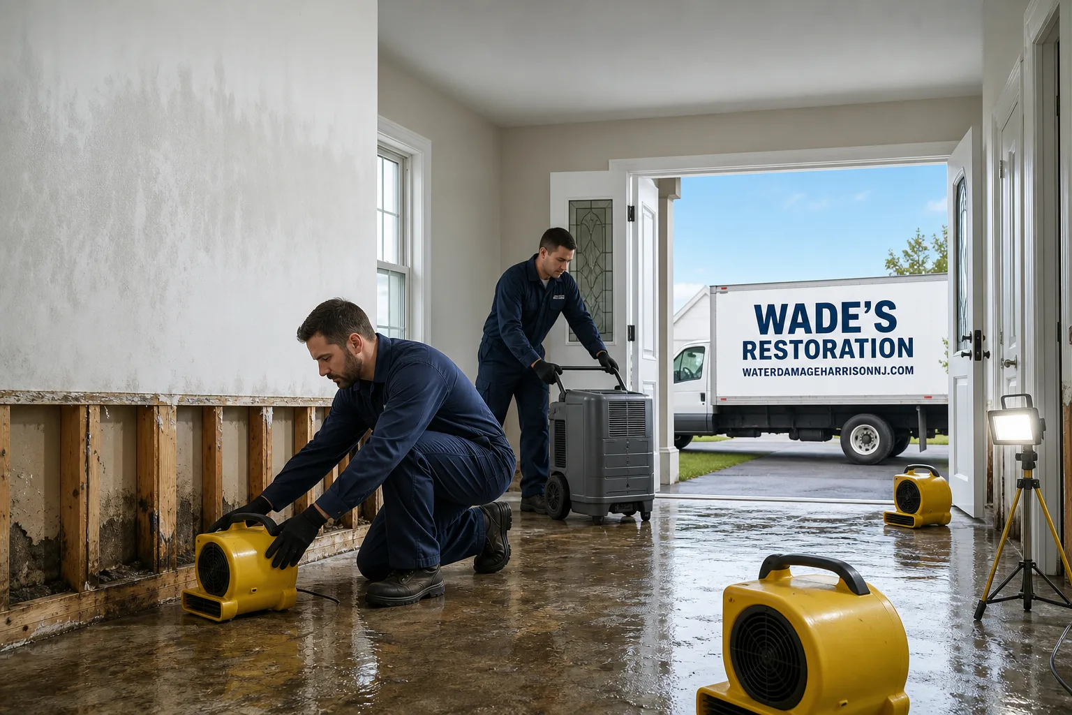 Reconstruction & Cleanup in Harrison, NJ | Wade’s Restoration - Wade's Restoration